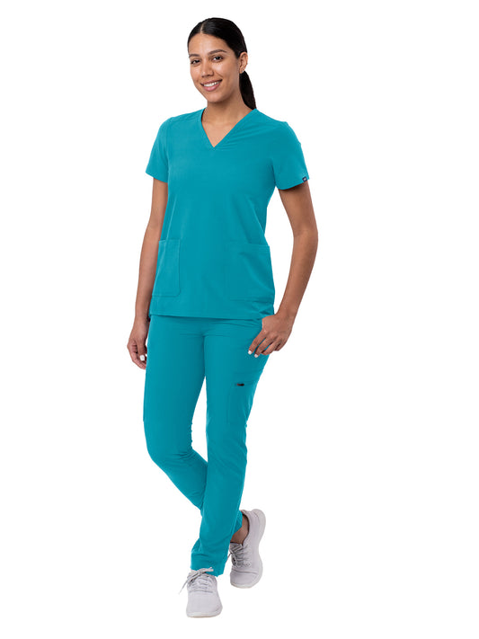 Women's Easy Movement Scrub Set - A9200 - Teal Blue