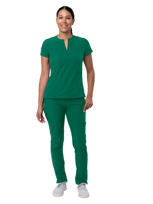 Women's Limitless Motion Scrub Set - A9600 - Hunter Green