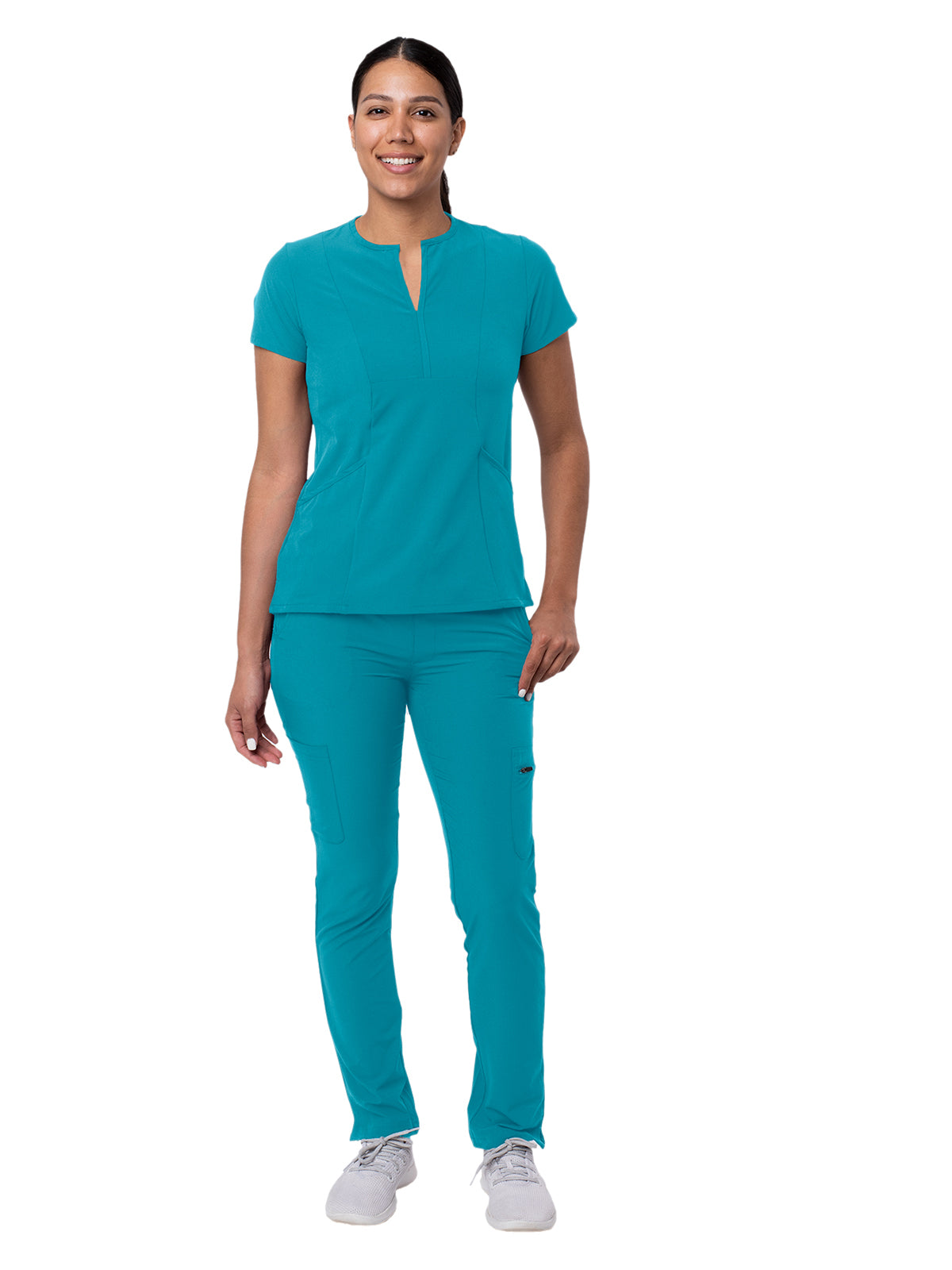 Women's Limitless Motion Scrub Set - A9600 - Teal Blue