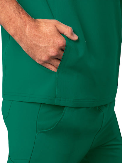 Men's Cargo Scrub Set - A9800 - Hunter Green