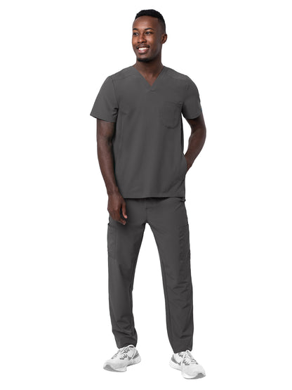 Men's Cargo Scrub Set - A9800 - Pewter