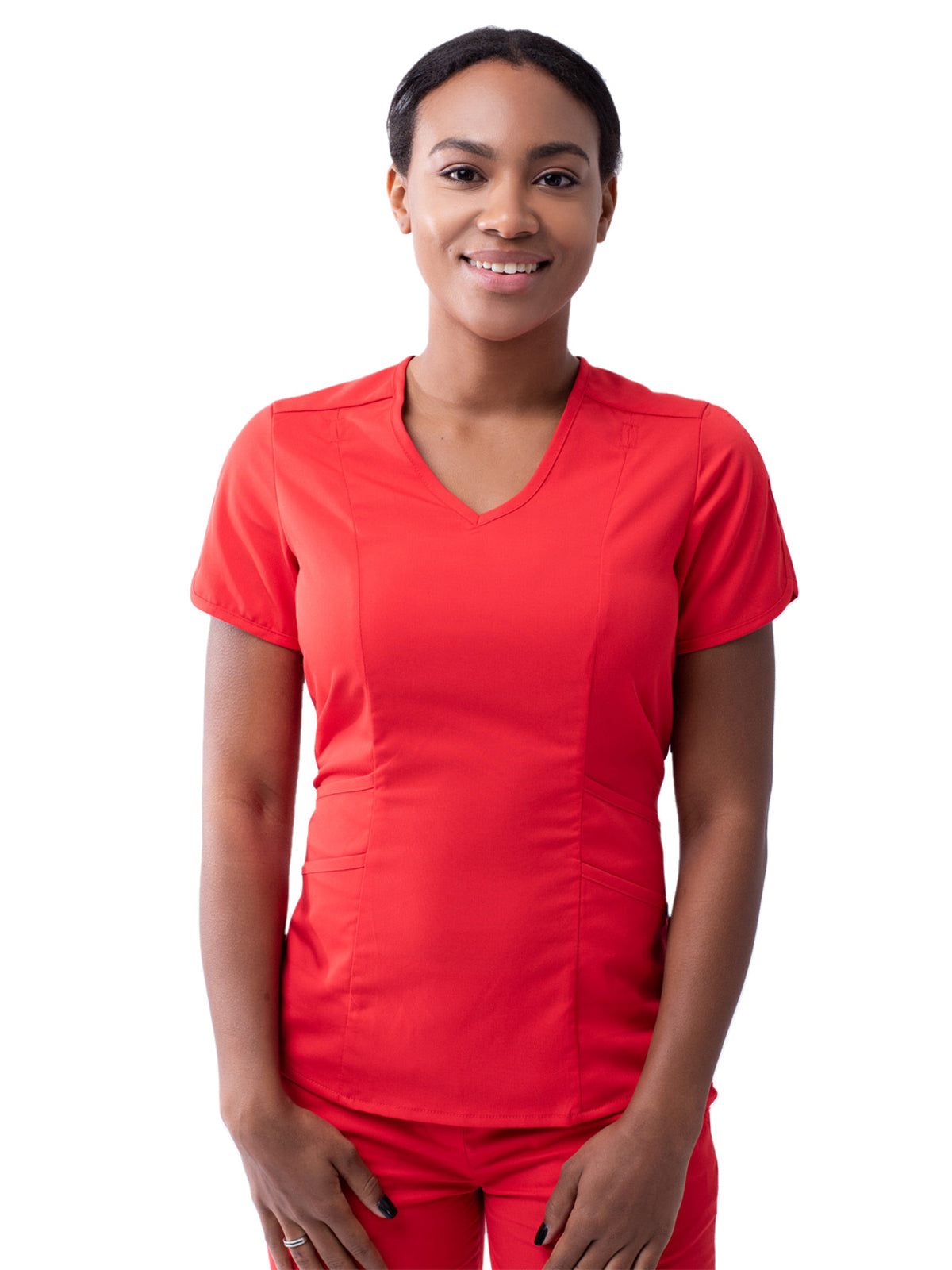 Women's V-Neck Top - P7002 - Apple