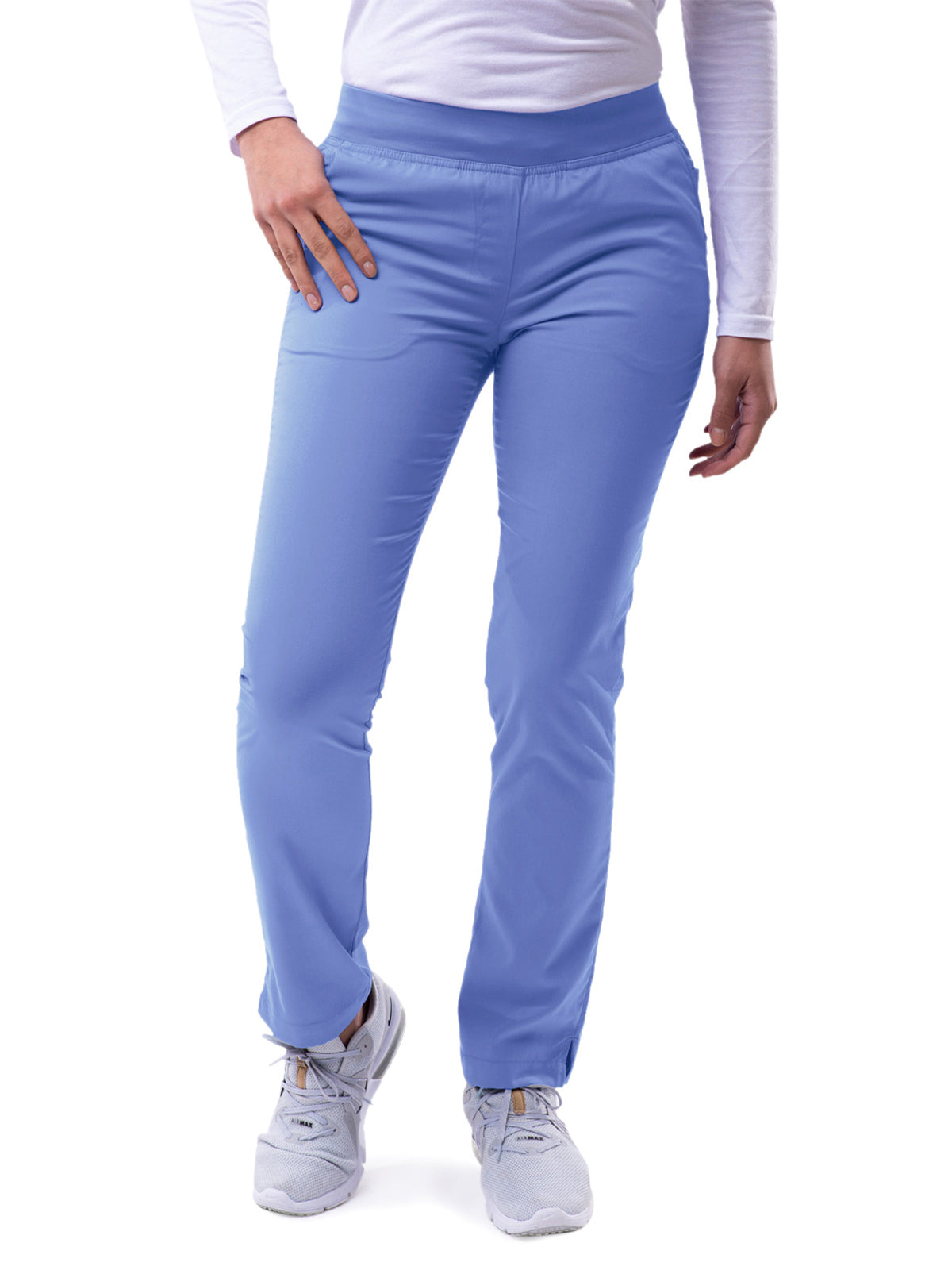 Women's Skinny Yoga Pant - P7102 - Ceil Blue