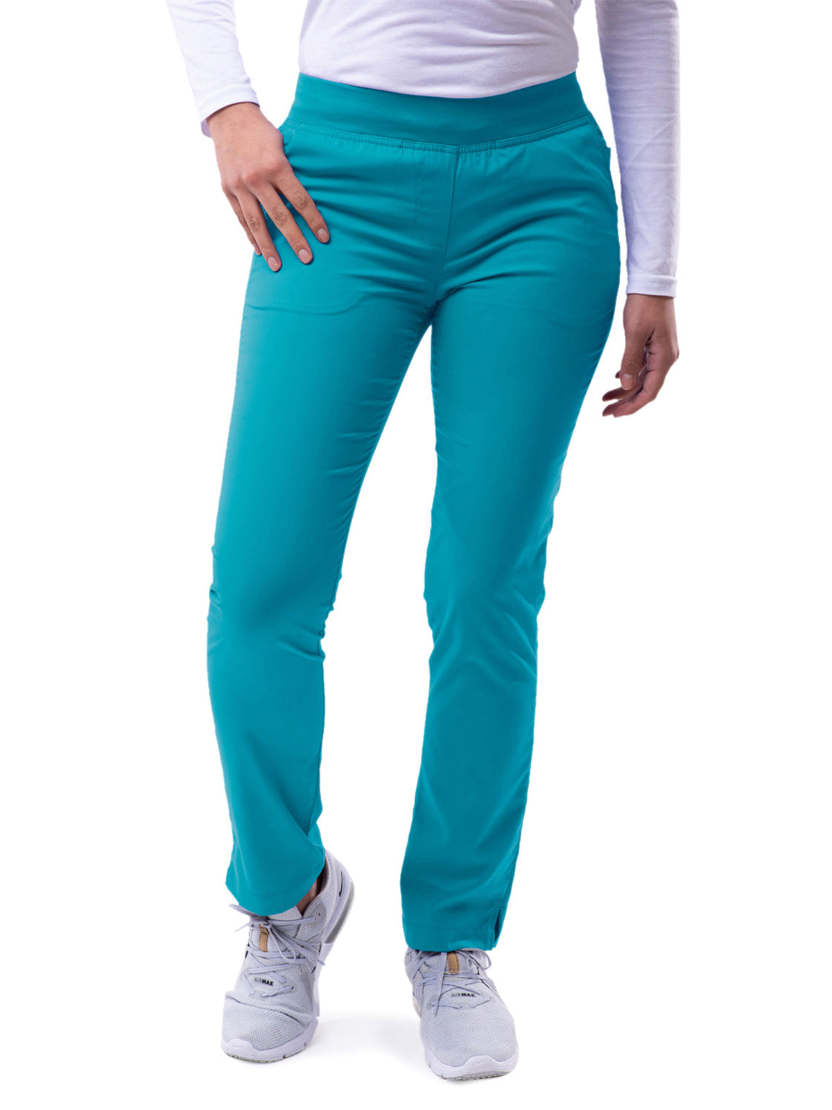 Women's Skinny Yoga Pant - P7102 - Teal Blue