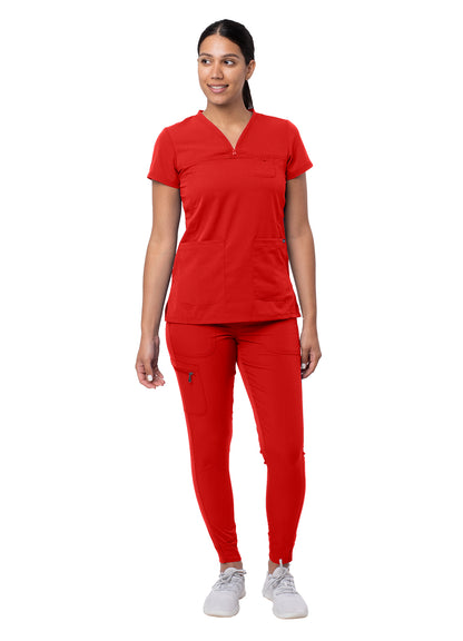 Women's Movement Booster Jogger Scrub Set - P9400 - Apple