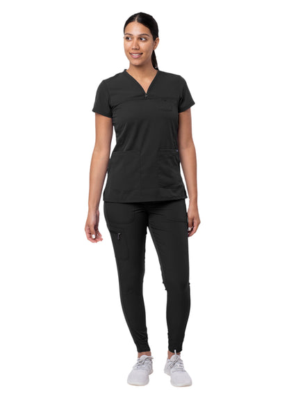 Women's Movement Booster Jogger Scrub Set - P9400 - Black