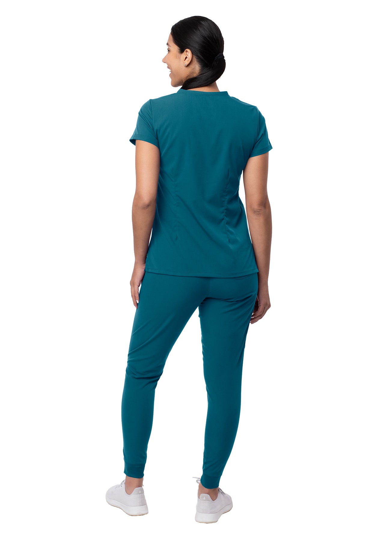 Women's Movement Booster Jogger Scrub Set - P9400 - Caribbean Blue