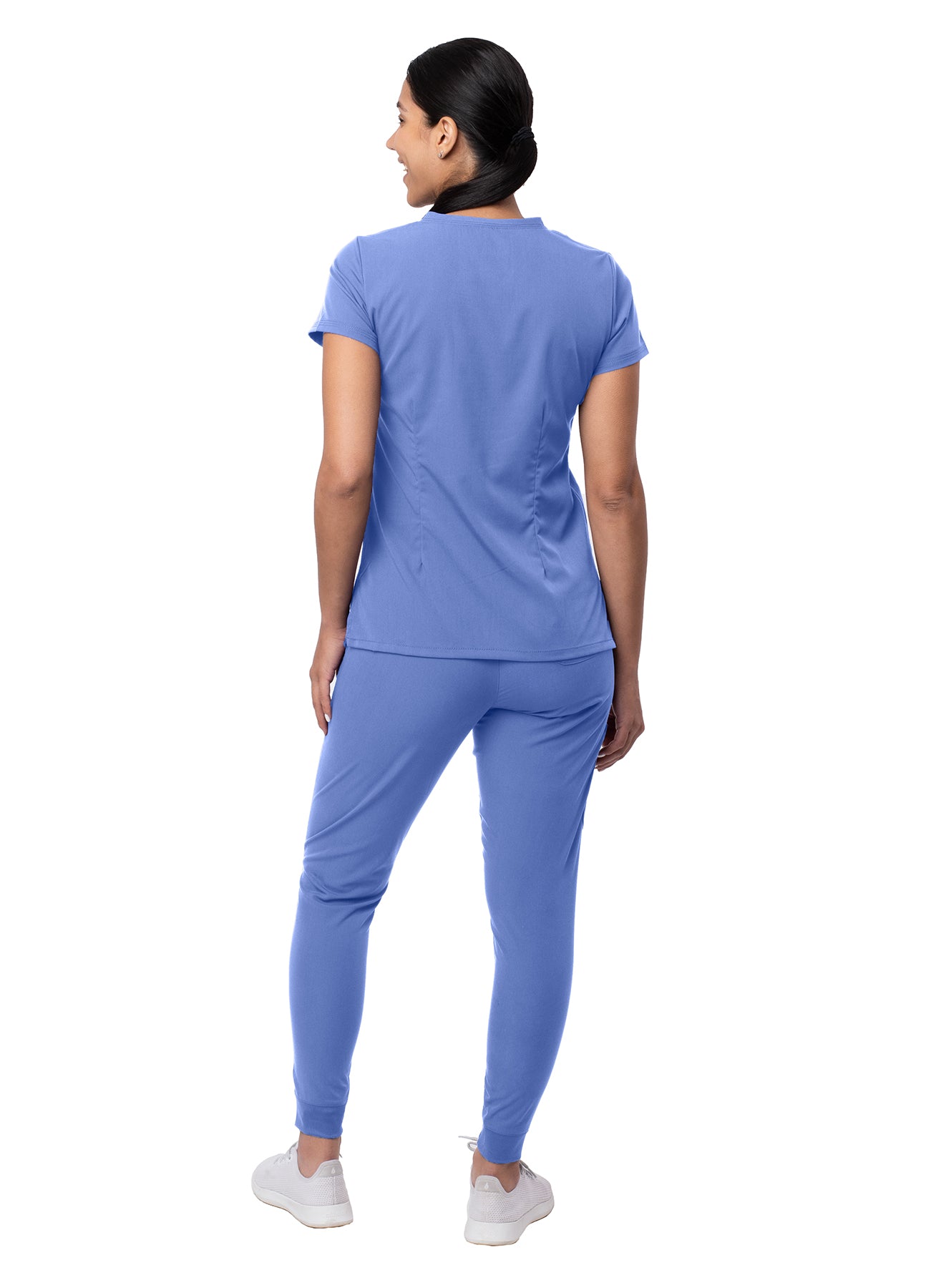 Women's Movement Booster Jogger Scrub Set - P9400 - Ceil Blue