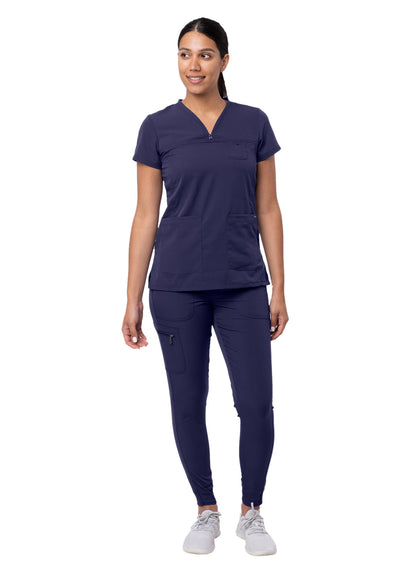 Women's Movement Booster Jogger Scrub Set - P9400 - Navy