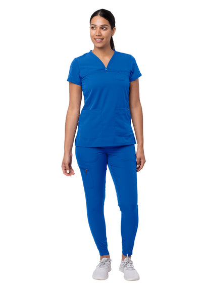 Women's Movement Booster Jogger Scrub Set - P9400 - Royal Blue