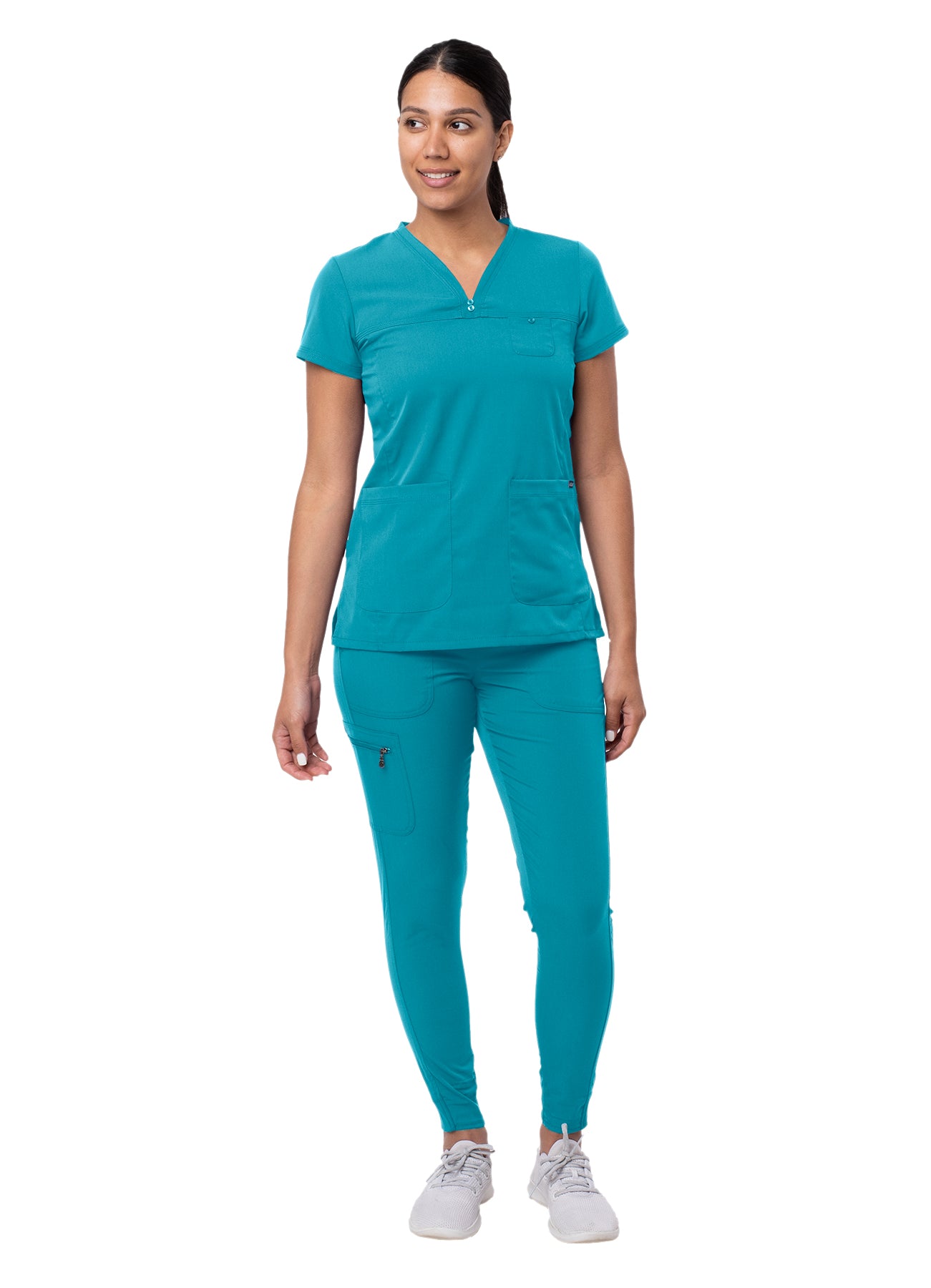 Women's Movement Booster Jogger Scrub Set - P9400 - Teal Blue