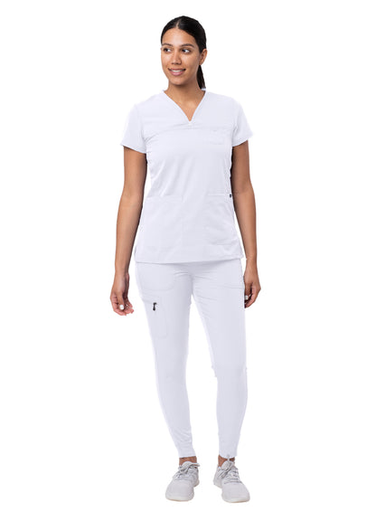 Women's Movement Booster Jogger Scrub Set - P9400 - White