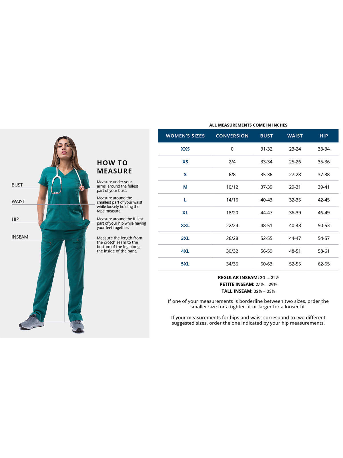 Women's Modern Athletic Jogger Scrub Set - P9500 - Navy