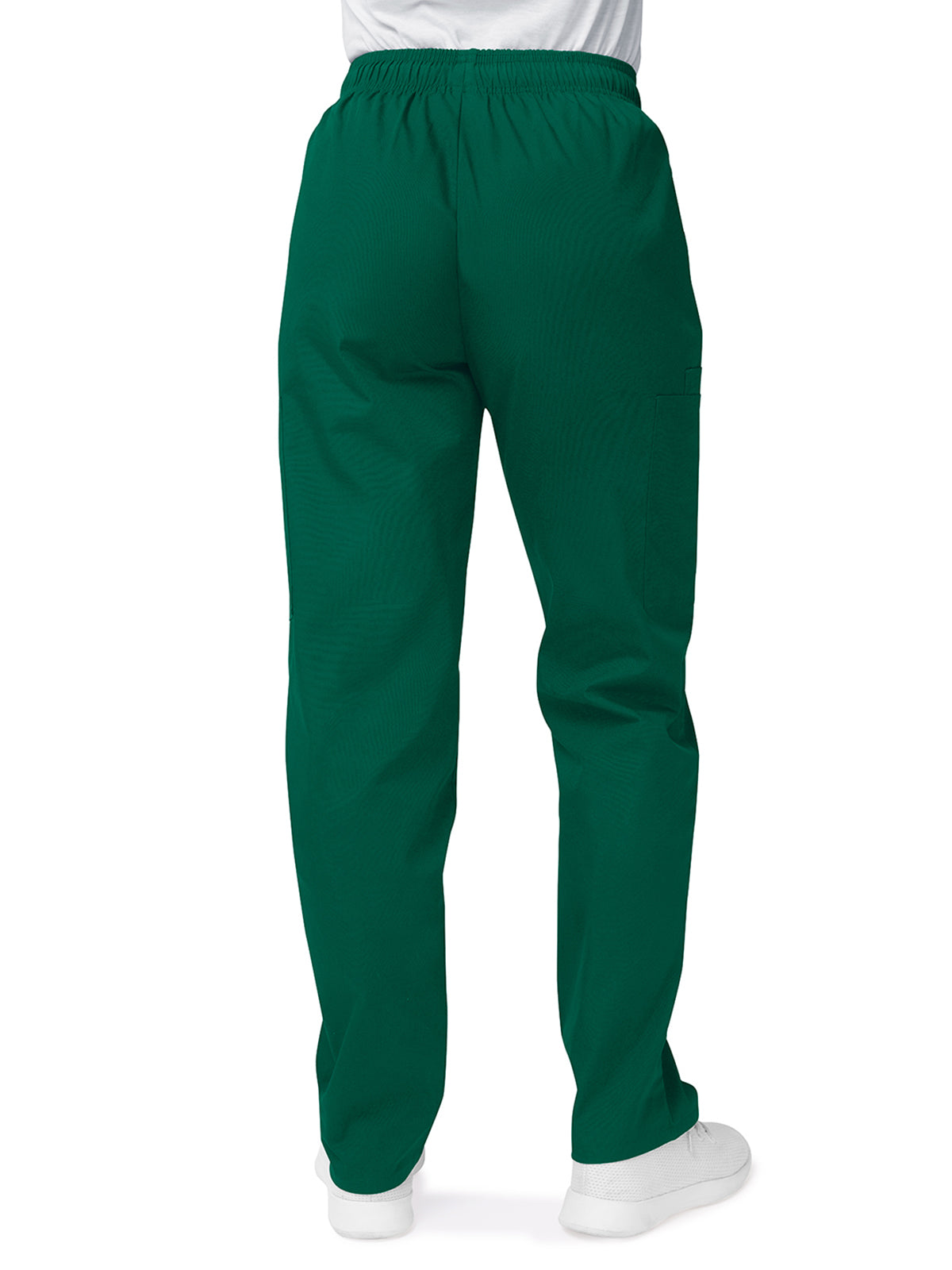 Women's Elastic Drawstring Cargo Pant - S8200 - Hunter Green