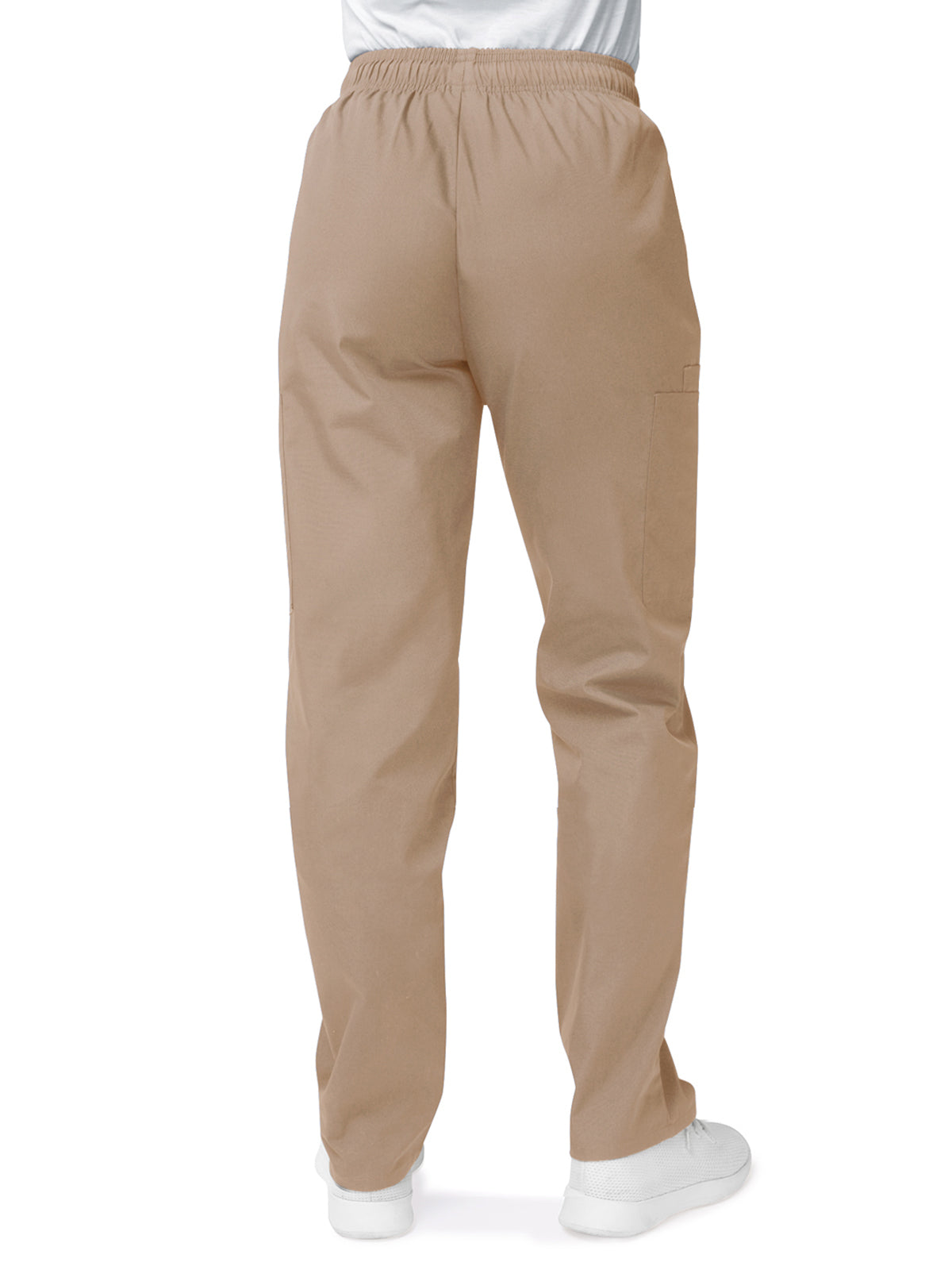 Women's Elastic Drawstring Cargo Pant - S8200 - Khaki