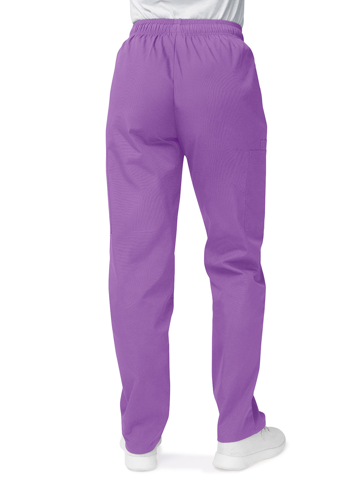 Women's Elastic Drawstring Cargo Pant - S8200 - Lavender