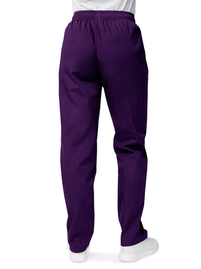 Women's Elastic Drawstring Cargo Pant - S8200 - Purple