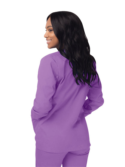 Women's Warm-Up Snap Close Jacket - S8306 - Lavender