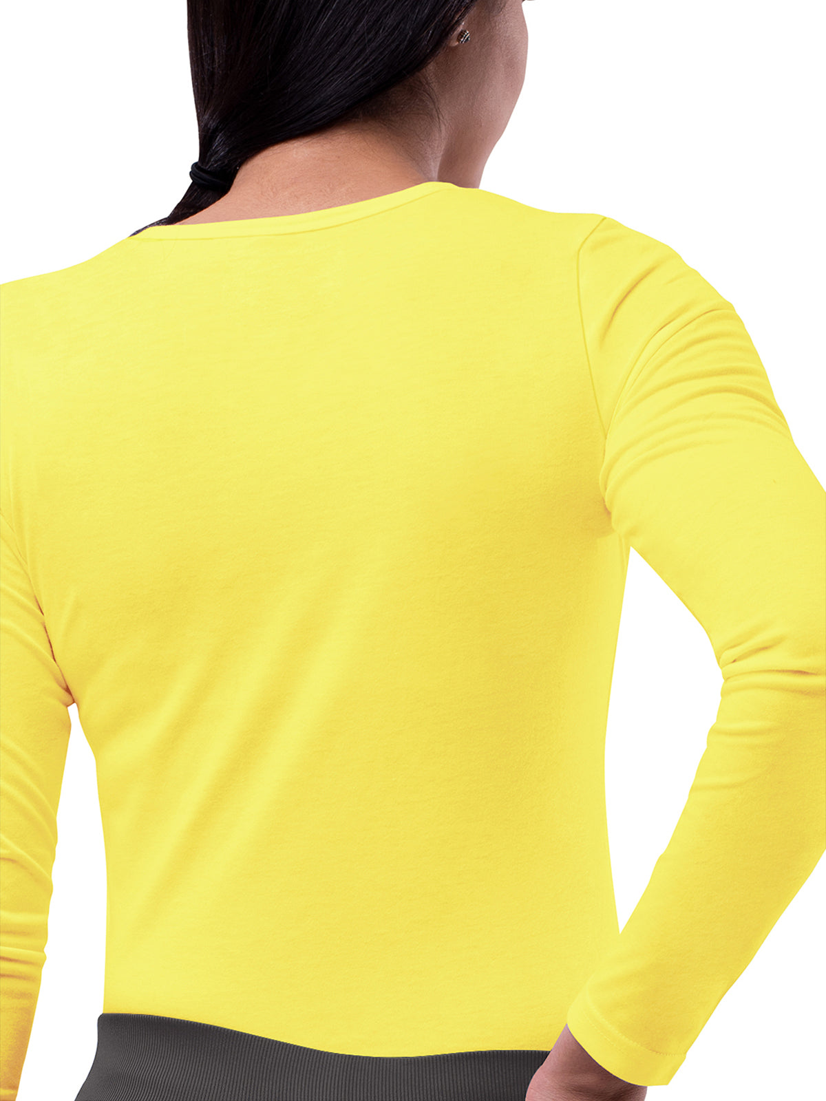 Women's Long Sleeve Underscrub Tee - S8500 - Citron