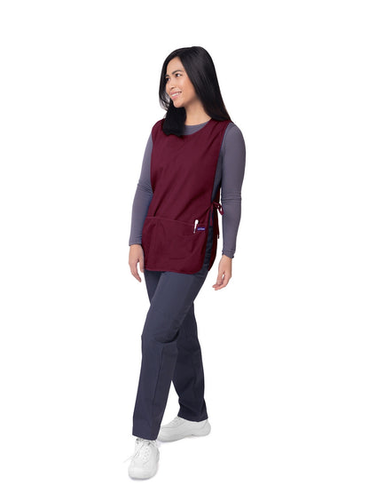 Unisex Cobbler Apron - S8700 - Burgundy