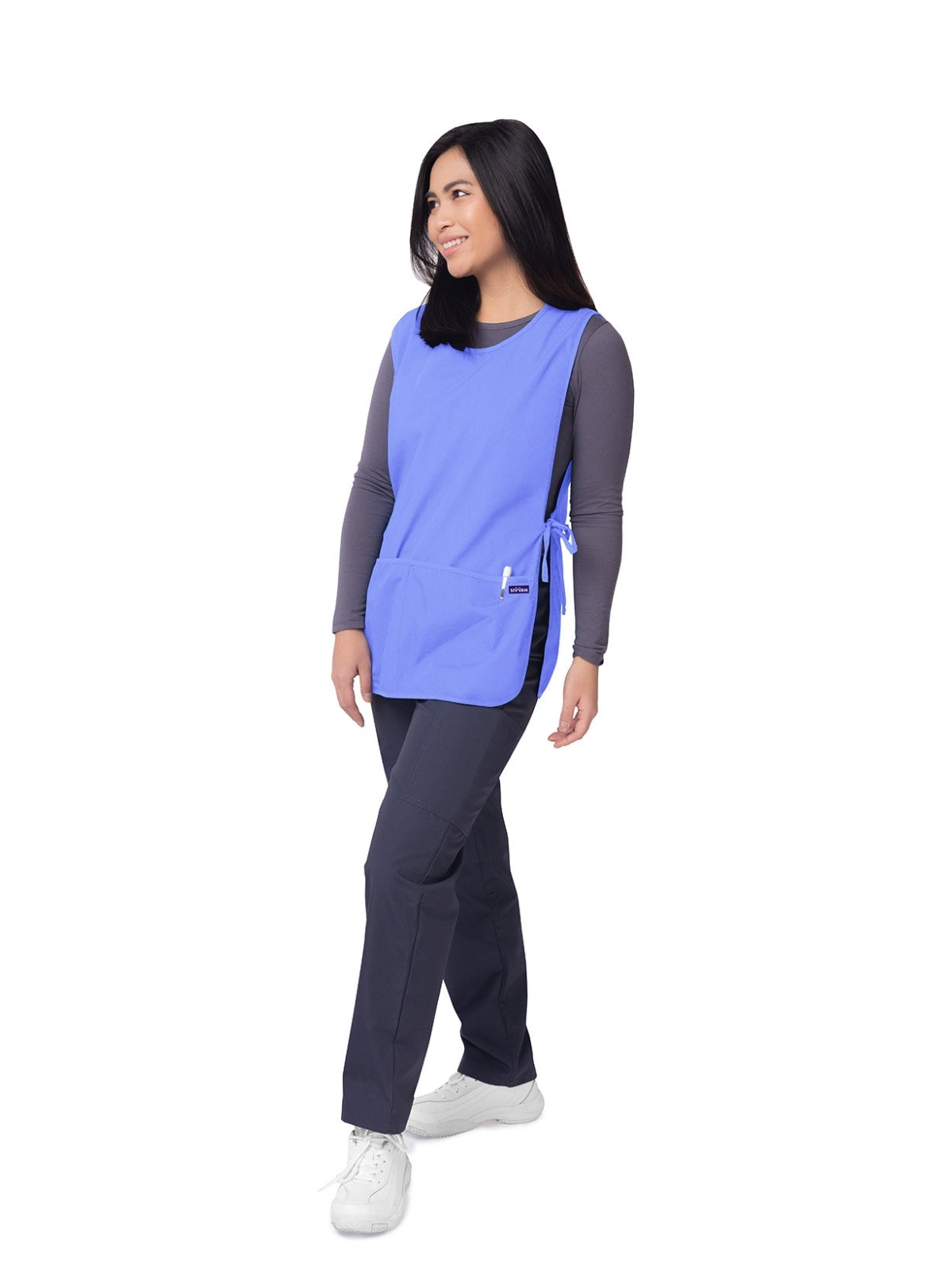 Unisex Cobbler Apron - S8700 - Ceil Blue