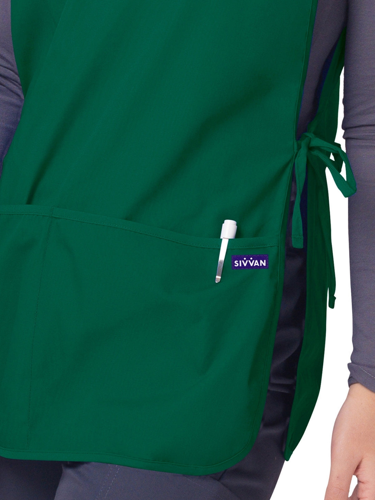 Unisex Cobbler Apron - S8700 - Hunter Green