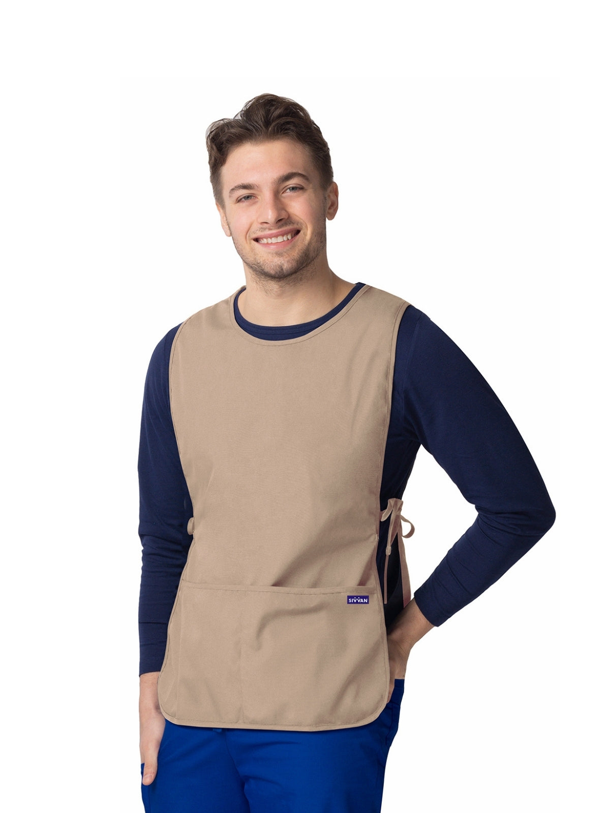 Unisex Cobbler Apron - S8700 - Khaki