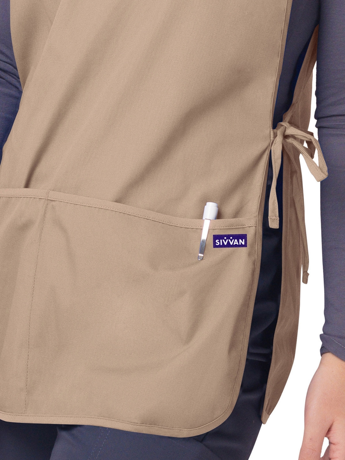 Unisex Cobbler Apron - S8700 - Khaki