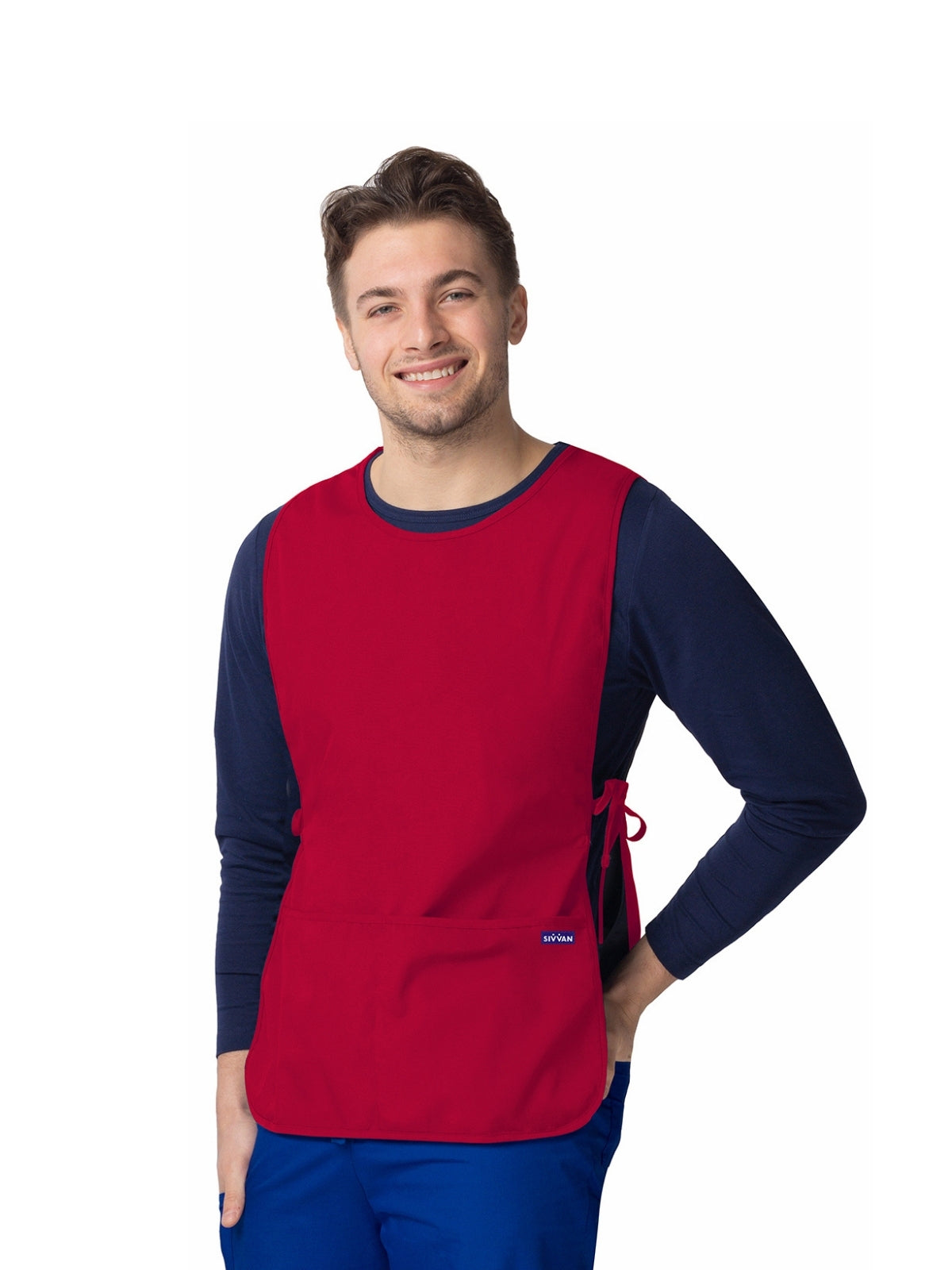 Unisex Cobbler Apron - S8700 - Red