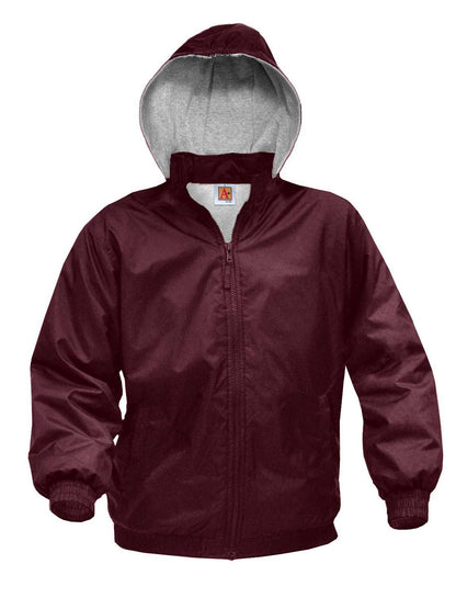 Unisex Nylon Outerwear Jacket - 6225 - Wine