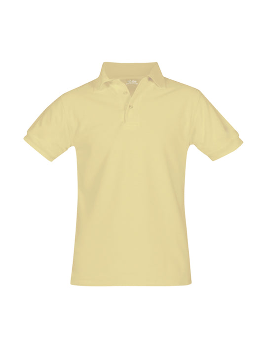 Unisex Short Sleeve Polo - 8747 - Pastel Yellow
