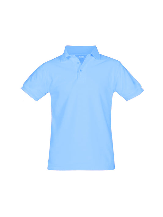 Unisex Short Sleeve Polo - 8747 - Sky Blue