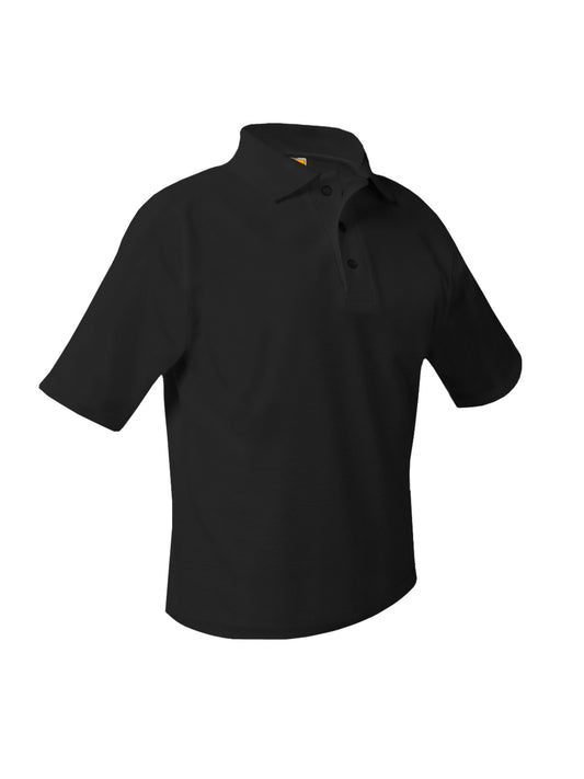 Unisex Adults and Kids Polo - 8760 - Black