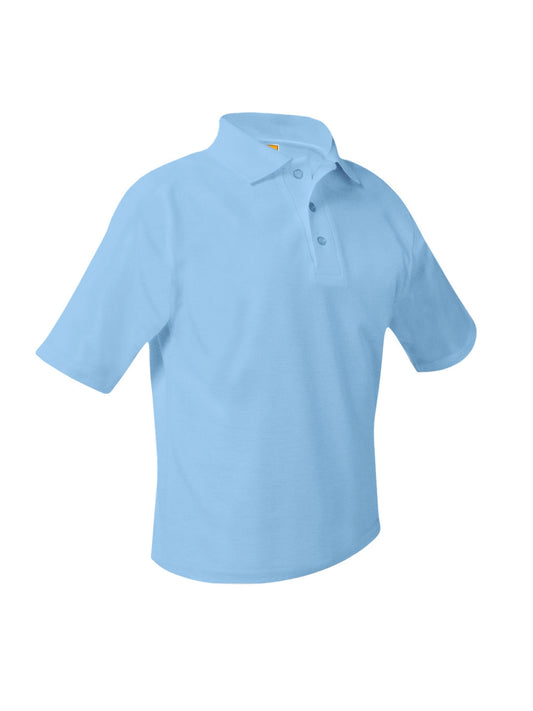 Unisex Adults and Kids Polo - 8760 - Light Blue