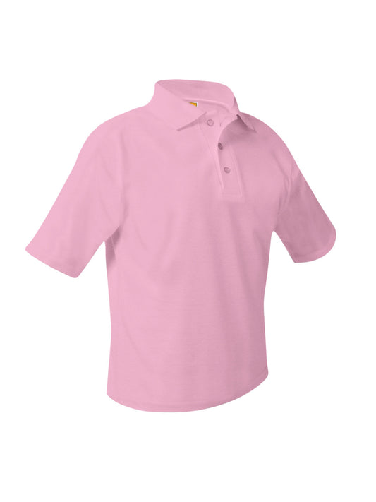 Unisex Adults and Kids Polo - 8760 - Pink