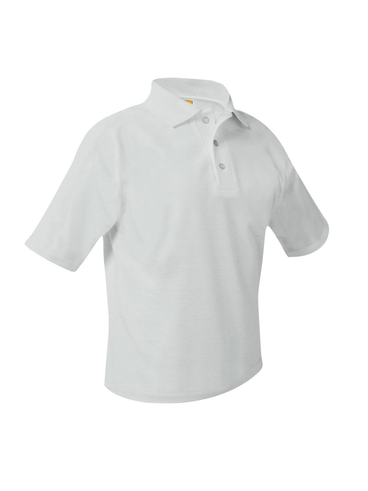 Unisex Adults and Kids Polo - 8760 - White