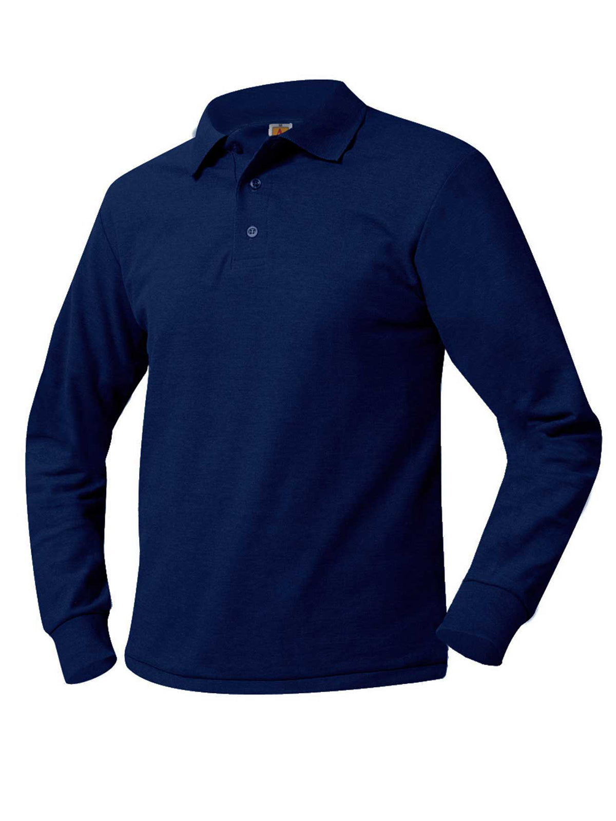 Unisex Long Sleeve Knit Shirt - 8766 - Bright Navy