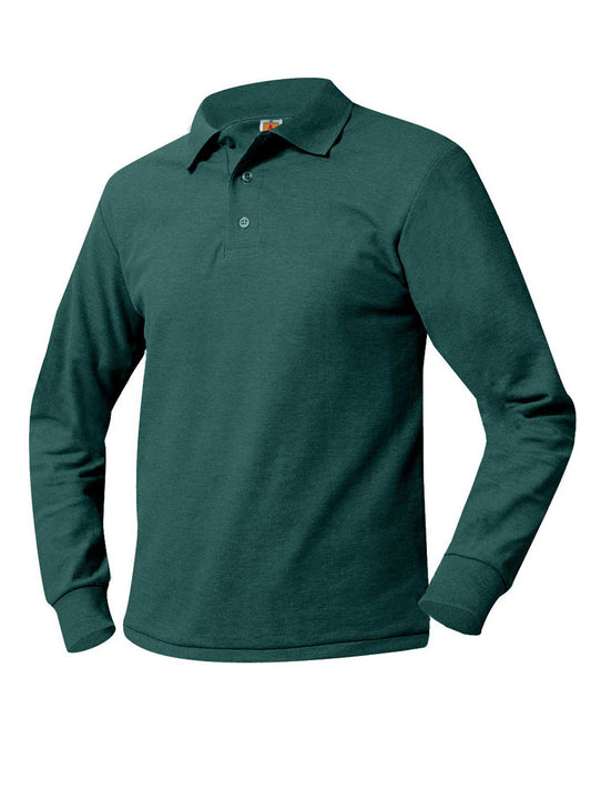 Unisex Long Sleeve Knit Shirt - 8766 - Dark Green