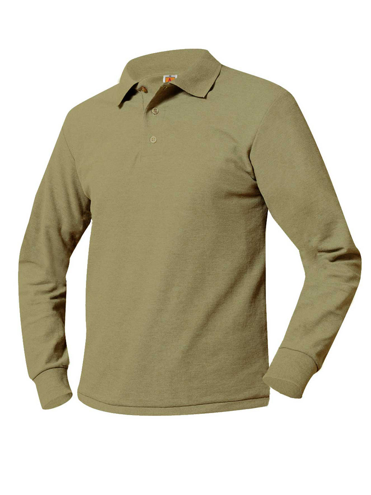 Unisex Long Sleeve Knit Shirt - 8766 - Khaki