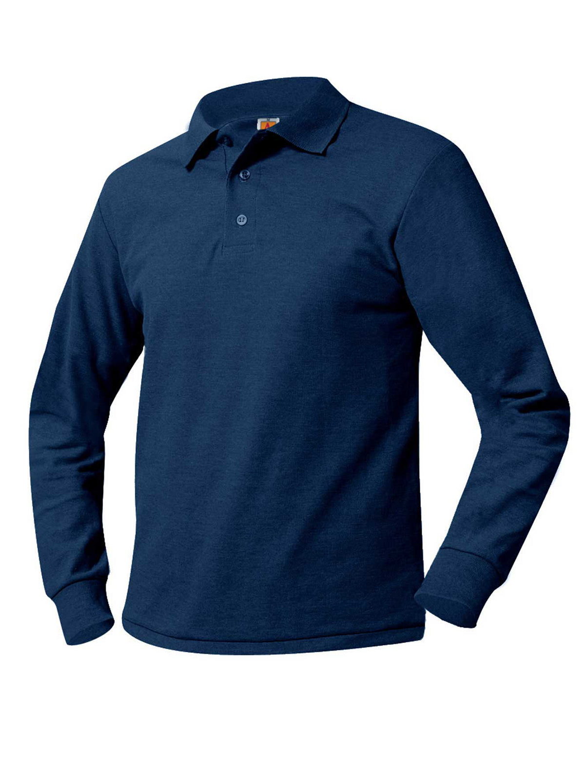 Unisex Long Sleeve Knit Shirt - 8766 - Navy