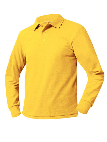 Unisex Long Sleeve Knit Shirt - 8766 - ST Maize Yellow