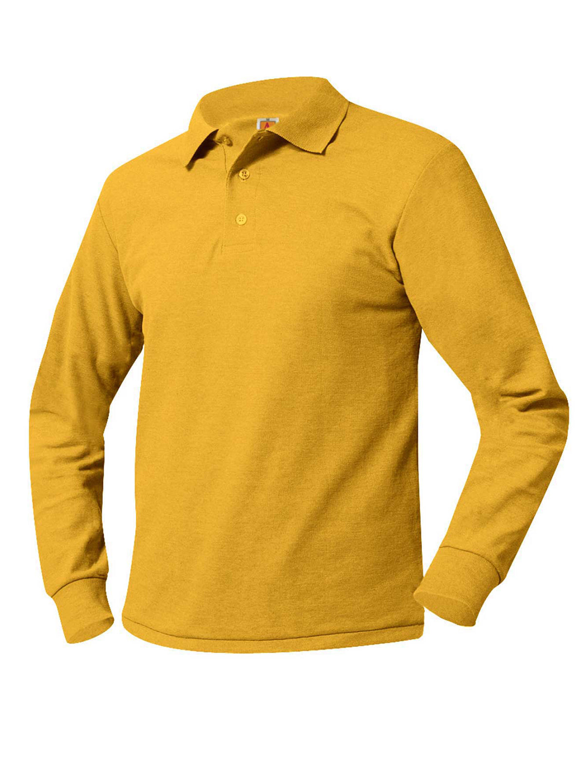 Unisex Long Sleeve Knit Shirt - 8766 - Tulane Gold