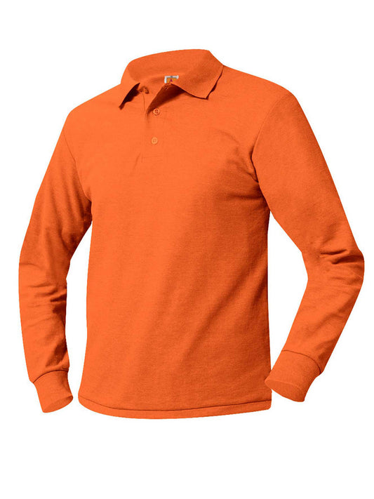 Unisex Long Sleeve Knit Shirt - 8766 - Tulane Orange