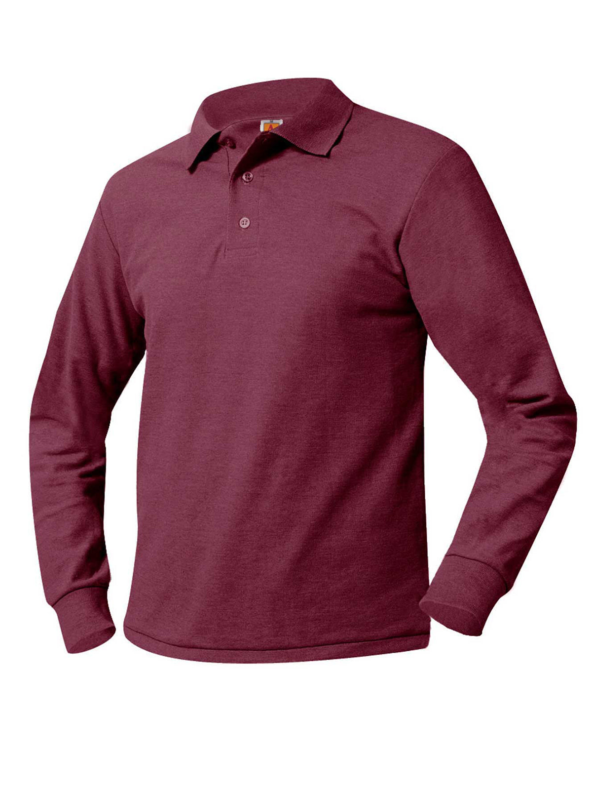 Unisex Long Sleeve Knit Shirt - 8766 - Wine