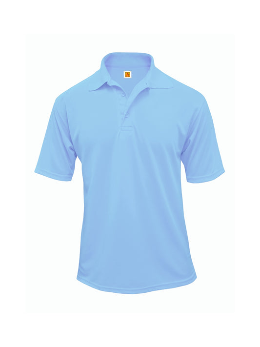 Unisex Short Sleeve Dri-Fit Polo - 8953 - Rk Light Blue