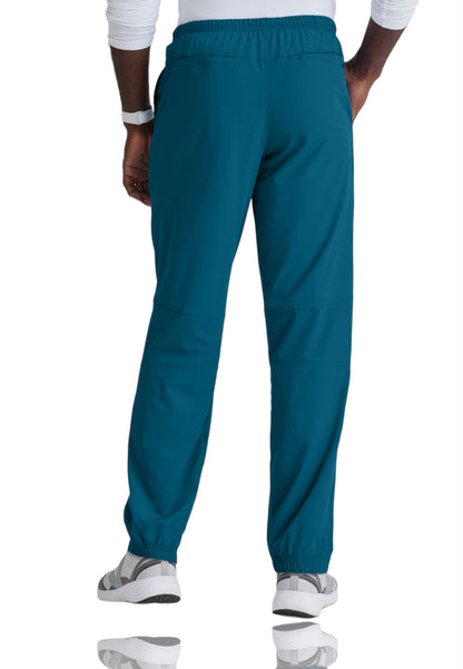 Men's 7 Pockets 4-Way Stretch Fabric Amplify Scrub Pant - 0217 - Bahama