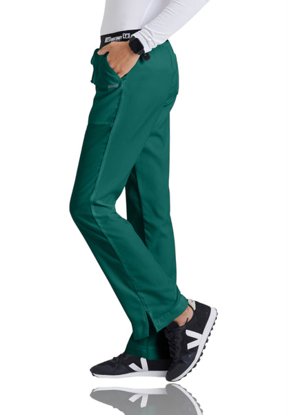 Women's Drawcord Aubrey Scrub Pant - 4275 - Hunter Green