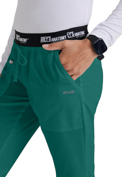 Women's Drawcord Aubrey Scrub Pant - 4275 - Hunter Green