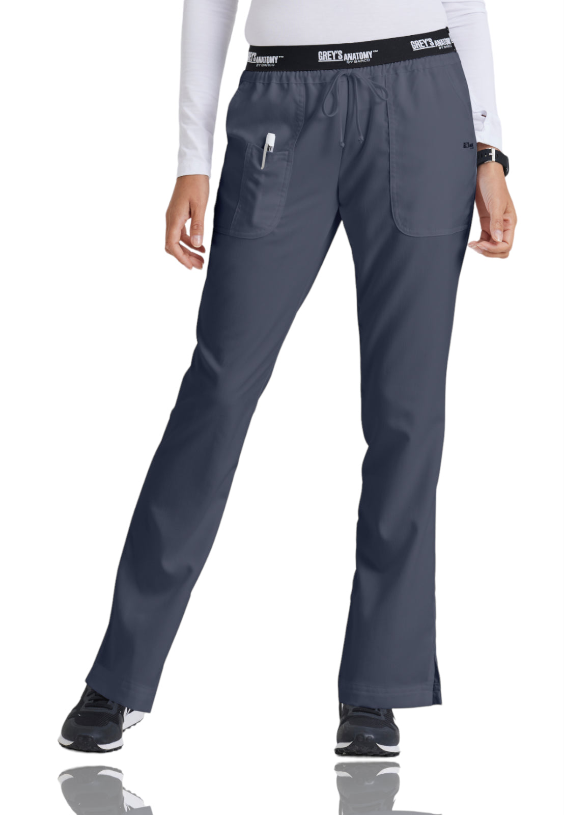 Women's Drawcord Aubrey Scrub Pant - 4275 - Steel