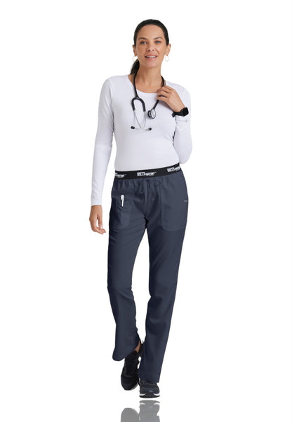 Women's Drawcord Aubrey Scrub Pant - 4275 - Steel